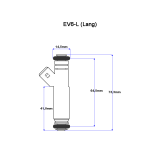 Siemens Deka 107961 Einspritzventil EV6 630ccm - 4er Set