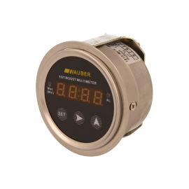 Abgastemperaturanzeige wei (Rundinstrument)