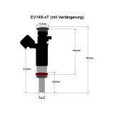 Bosch 0280158270 Einspritzventil EV14 450ccm