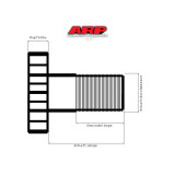 ARP 209-2801 Schwungrad-Schrauben Opel 2.0 C20XE, C20LET