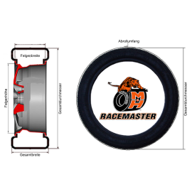 M&H Drag Slick 9.0/27.0-15