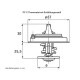 WAHLER Kühlwasserthermostat 70°C für VAG V5 / VR6 / V6 / R32