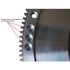 Stahl-Schwungscheibe 8,2kg VW VR5 V5 fr 240mm Kupplung