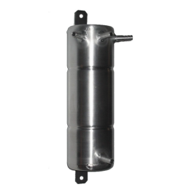 Benzin - Catchtank (rund) mit 9.5mm Schlauchanschlsse
