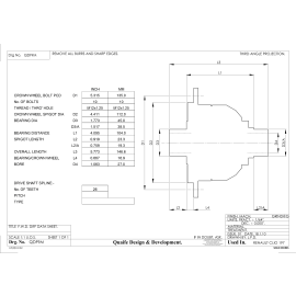 QUAIFE Differentialsperre QDF9M Renault Clio 197, 200 (TL4), RS
